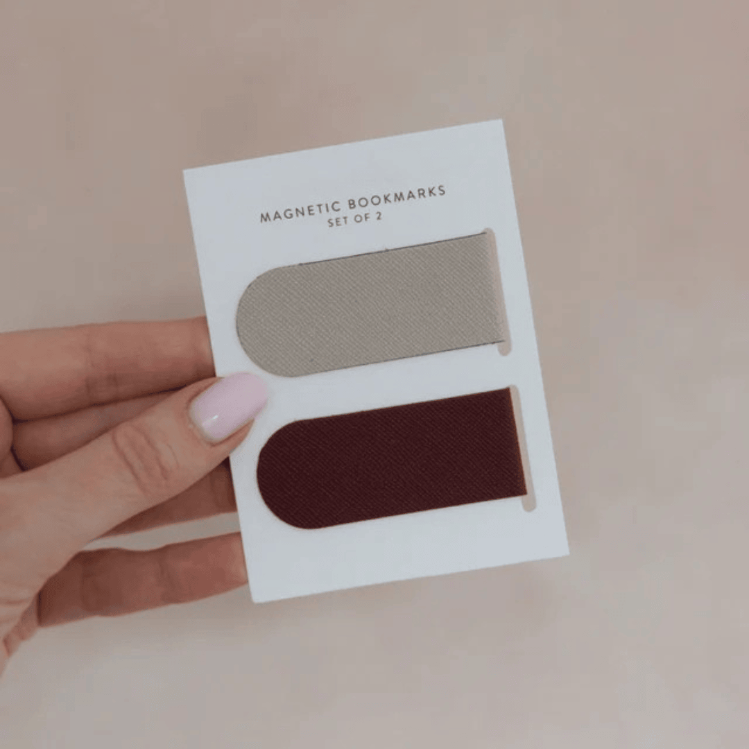 Rounded Tab Magnetic Bookmarks Set 2 Pack Page Markers