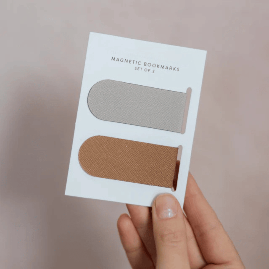 Rounded Tab Magnetic Bookmarks Set 2 Pack Page Markers