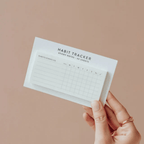 Habit Tracker Sticky Notes Weekly Routine Planner Memo Pad 60 Sheets