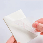 Transparent Sticky Notes Clear Self Adhesive 50 Sheets