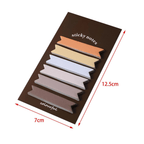 Colorful Sticky Index Annotation Tabs Set of 4 Page Markers Book Tabs