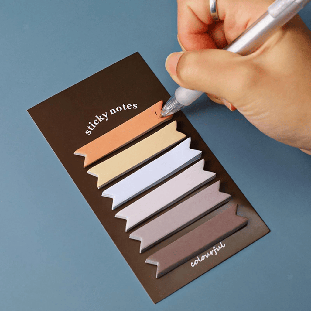 Colorful Sticky Index Annotation Tabs Set of 4 Page Markers Book Tabs