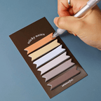 Colorful Sticky Index Annotation Tabs Set of 4 Page Markers Book Tabs
