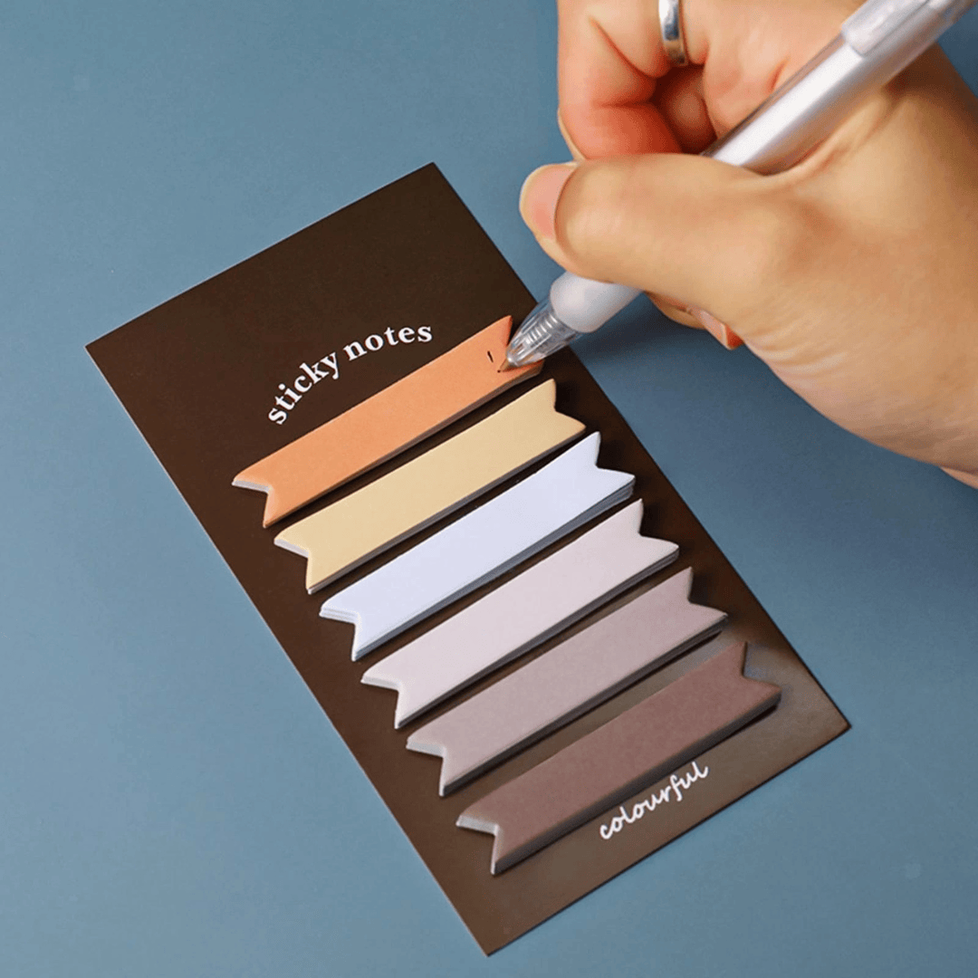 Colorful Sticky Index Annotation Tabs Set of 4 Page Markers Book Tabs