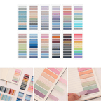 2000 Pieces Annotation Tabs Book Sticky Tabs Clear Page Markers
