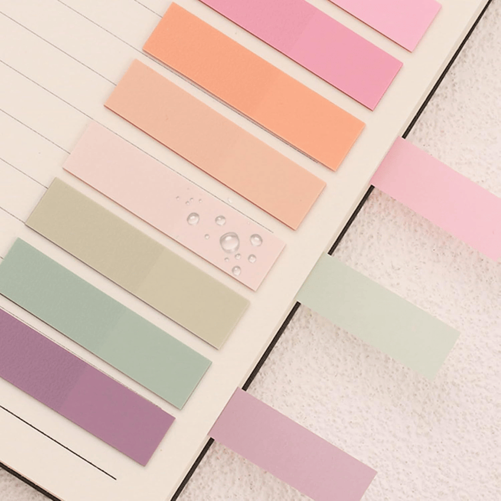 2000 Pieces Annotation Tabs Book Sticky Tabs Clear Page Markers