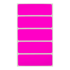 150 Pieces Color-Coded Rectangle Labels Fluorescent