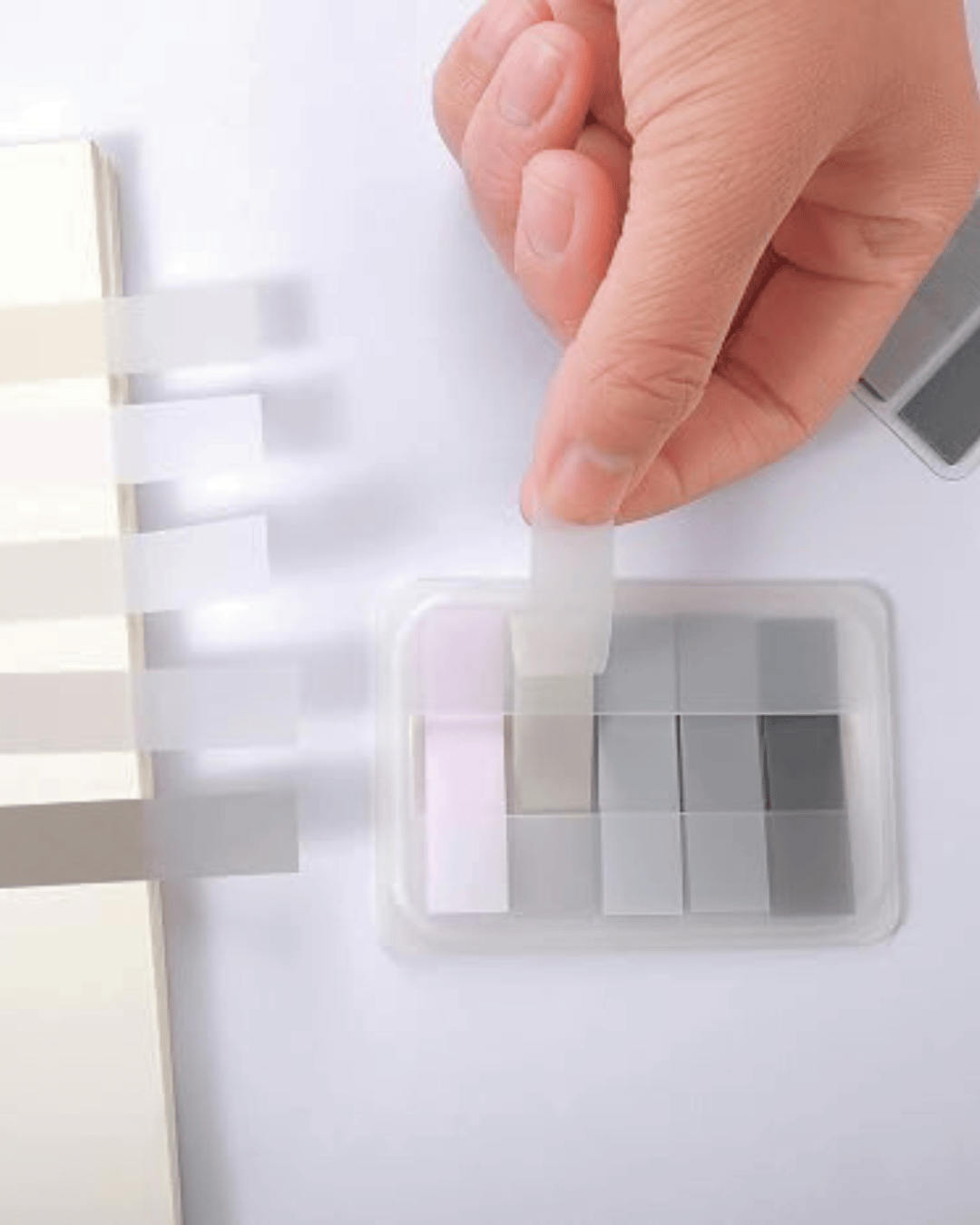 Aesthetic Transparent Sticky Book Tabs for Annotating - 600 Tabs