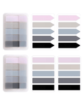 Aesthetic Transparent Sticky Book Tabs for Annotating - 600 Tabs