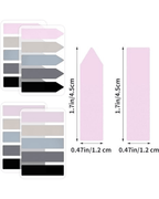 Aesthetic Transparent Sticky Book Tabs for Annotating - 600 Tabs